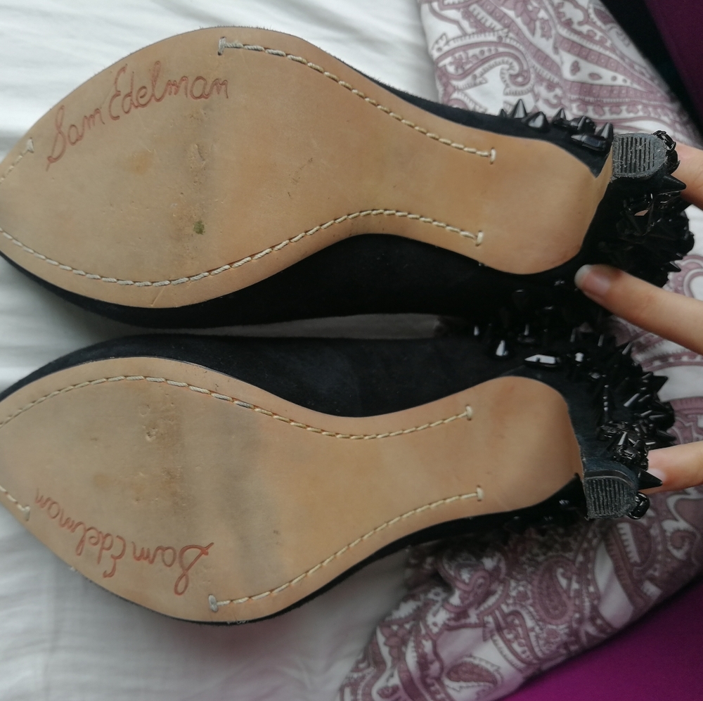 Sam Edelman Spiked Heels, US 7.5 - Picture 6 of 6
